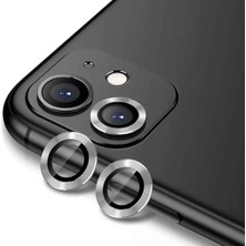 iPhone 12 Uyumlu Nrtk Cl-12 Premium Safir Parmak Izi Bırakmayan Anti-Reflective Kamera Lens Kor