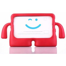 Matepad T3 7  Uyumlu Nrtk Ibuy Standlı Tablet Kılıf-Kırmızı
