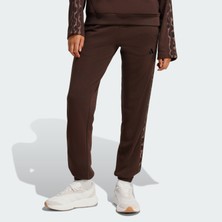 Adidas Sportswear KA4720 Seasonal Essentials French Terry 3-Stripes Leopar Desenli Eşofman Altı