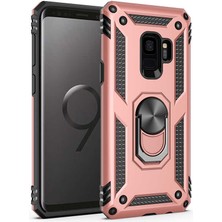 Galaxy S9 Kılıf Nrtk Vega Kapak-Rose Gold