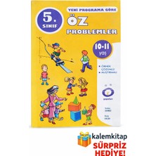 Öz Yayınları 5. Sınıf Öz Problemler Soru Bankası  10-11 Yaş Örnek Çözümlü Alıştırmalı Matematik Problem Kitabı