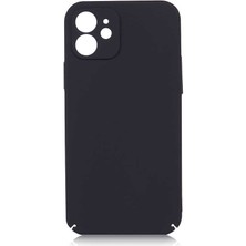iPhone 12 Kılıf Nrtk Kapp Kapak-Siyah