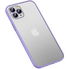 iPhone 13 Pro Max Kılıf Nrtk Retro Kapak-Lila