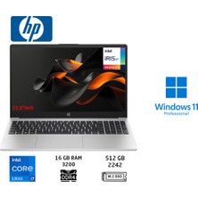 HP 250 G10 B2PH1ES İ7-1355U 16GB 512GB SSD 15.6" Windows 11 Pro
