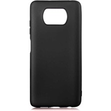 Xiaomi Poco X3 Kılıf Nrtk Premier Silikon Kapak-Siyah