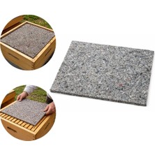 Keçeci Memet Arı Kovanı Yalıtım Keçesi  Isı ve Nem Dengeleyici Keçe İçi İzolasyon Kışlık Koruma  50X38  10 Adet