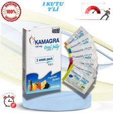Aktar Global KAMAGRAJEL100MG Jel 1 Kutu 7'li Paket Orijinal Performans_arttırıcı GECIKTIRICI100 Takviye Erkek-Kadınlara Özel Uyarıcı 100% Etkili KAMAGRA100MGJEL CIALIS_VIAGRA_100MG