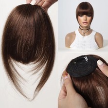 Handmade Ultra Yogun Gercek Insan Saçı Kahkül Boyanabilir Gerçek Saç