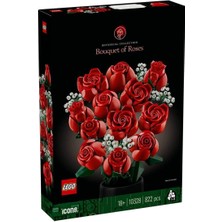 10328 LEGO Icons Gül Buketi 822 Parça +18 Yaş
