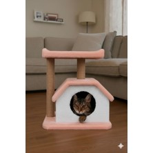 Catmozz Singapur Yuvalı Kedi Tırmalama Evi