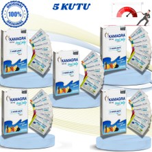 Aktar Global Kamagrâjelly (5 Kutu 35'li) Kullanım Paket Orijinal Performans_arttırıcı Geciktirici Takviye Erkek-Kadınlara Özel Uyarıcı 100% Etkili KAMAGRA_100MGJEL Orijinal LIFTA100 CIALISS100MG