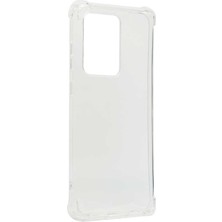 Galaxy S20 Ultra Kılıf Nrtk Kamera Korumalı Nitro Anti Shock Silikon-Renksiz