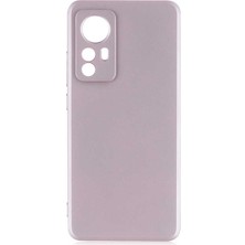 Xiaomi Mi 12 Kılıf Nrtk Premier Silikon Kapak-Rose Gold