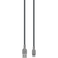 Gri ZR-LS411 Type-C USB Kablo