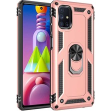 Galaxy M51 Kılıf Nrtk Vega Kapak-Rose Gold