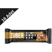 Züber Fıstık Ezmeli Hi Protein Bar 45 G x 16 Adet