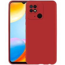 Xiaomi Poco C40 Kılıf Nrtk Premier Silikon Kapak-Kırmızı