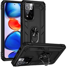 Xiaomi Redmi Infinix Note 11 Pro Plus 5g Kılıf Nrtk Vega Kapak-Siyah