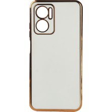 Xiaomi Redmi Note 11E Kılıf Nrtk Bark Kapak-Beyaz