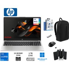 HP 250 G10 B2PH1ES İ7-1355U 16GB 1tb SSD 15.6" W11 Pro+Duddi Çanta+Mouse+Mousepad+Usbbellek+Temizlikkit