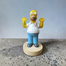 Hureggo Vintage ''homer Sımpson''orijinal Figür Oyuncak & 12 cm