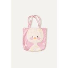 Casadora Baby %100 Organik Pamuk Işlemeli Nakışlı Havlu Çanta