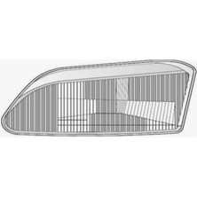 Ayfar Far Camı Sağ Fiat Uno