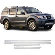 A&G Tuning Nissan Pathfinder Krom Yan Kapı Çıtası 2004-2013 Arası Paslanmaz Çelik