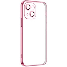 iPhone 13 Mini Kılıf Nrtk Krep Kapak-Pembe