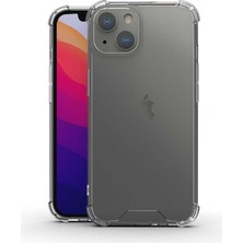 iPhone 13 Uyumlu Nrtk Kamera Korumalı Nitro Anti Shock Silikon-Renksiz