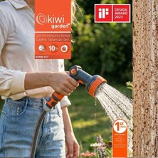 Kiwi Garden KGWG-217 Çok Fonksiyonlu Bahçe Sulama Tabancası Seti