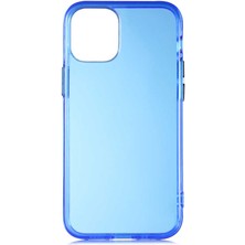 iPhone 12 Uyumlu Nrtk Bistro Kapak-Mavi