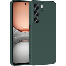 Realme C75 Kılıf Nrtk Mara Lansman Kapak - Koyu Yeşil