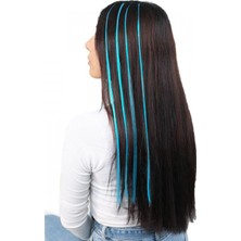 Handmade Renkli Fiber Keratin Kaynak Saç 100 Adet Takma Aparatı Hediyeli