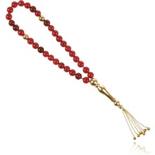 Berk Mücevherat 14 Ayar Altın Taşlı Tesbih