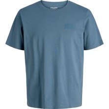 Jack & Jones Jjecorp Logo Tee Ss O-Neck  Blue Mirage 12151955-BU