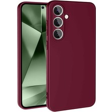 Galaxy S24 Fe Kılıf Nrtk Mara Lansman Kapak-Koyu Mor-Koyu Mor