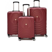 Pierre Cardin 3’lü Valiz Seti Sessiz Tekerlekli Hafif Dayanıklı Kabin + Orta + Büyük Boy Bavul