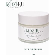 Kozi.ru Gece Bakım Kremi – Yoğun Nemlendirici, Bariyer Destekleyici ve Besleyici Yüz Kremi 50ML