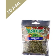 Yeşilyurt Kuru Nane 25 G x 20 Adet
