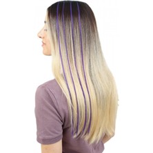 Handmade Renkli Fiber Keratin Kaynak Saç 100 Adet Takma Aparatı Hediyeli