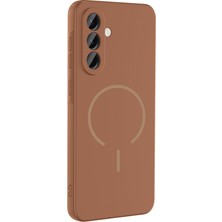 Galaxy A36 Kılıf M-Safe Şarj Özellikli Zore Meta Kapak - Rose Pembe