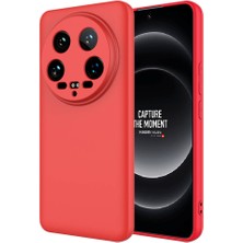 Xiaomi Mi 14 Ultra Kılıf Nrtk Mara Laaakan Kapak-Kırmızı