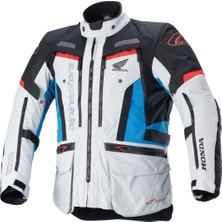 Alpinestars Honda Bogota Pro Ds Korumalı Motosiklet Montu Gri  Siyah  Mavi