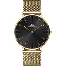 Daniel Wellington Classic Mesh Onyx Gold DW00600631