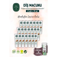 Eyüp Sabri Tuncer 21 Adet Diş Macunu 90 Ml, Hindistan Cevizi Özlü ve Rosıe