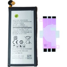 Yedcom Samsung G920 S6  Batarya Pil Telefon Batarayası Pil Bandı Beraber