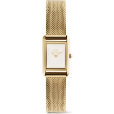 Daniel Wellington Bound Mini Evergold White G DW00600928 Kol Saati