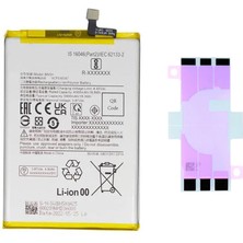 Yedcom Xiaomi Redmi Note 11E BN5H Batarya Pil Telefon Batarayası Pil Bandı Beraber