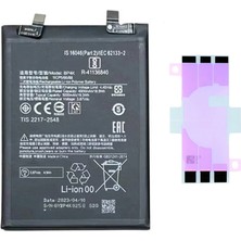 Yedcom Xiaomi Redmi Note 12 Pro BP4K Batarya Pil Telefon Batarayası Pil Bandı Beraber